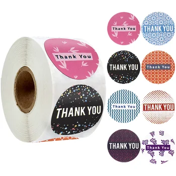 500pcs round paper various styles thank you stickers for party wedding labels mail supplies Scrapbook stationery sticker roll
500pcs round paper various styles thank you stickers for party wedding labels mail supplies Scrapbook stationery sticker roll