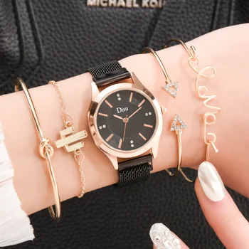 Starry Sky Watch 5pcs/Set Women Lady Watch for Woman Casual Quartz Band Analog Women Clock Luxury Wristwatch Montres Femmes A375
Starry Sky Watch 5pcs/Set Women Lady Watch for Woman Casual Quartz Band Analog Women Clock Luxury Wristwatch Montres Femmes A375