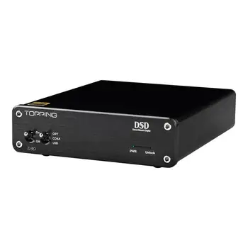 

TOPPING D30 MINI HIFI Desktop DSD Audio Decoder USB DAC Coaxial Optical Fiber XMOS CS4398 24Bit 192KHz amplifier