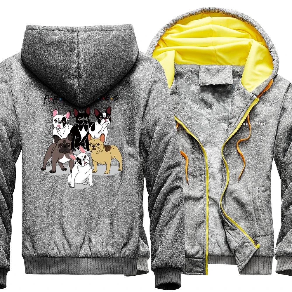 Frenchies Dachshund Pug Funny Hooded Male Pattern Zipped Solid Color Jackets Oversize Thicken Sportswear Winter Jacket Mens
Frenchies Dachshund Pug Funny Hooded Male Pattern Zipped Solid Color Jackets Oversize Thicken Sportswear Winter Jacket Mens