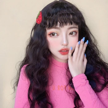 AILIADE Girl Wigs Bnags Deep Wave Ombre Brown Black 23 Inches Long Synthetic Women Hair for Cosplay Daily Lolita Party 
AILIADE Girl Wigs Bnags Deep Wave Ombre Brown Black 23 Inches Long Synthetic Women Hair for Cosplay Daily Lolita Party