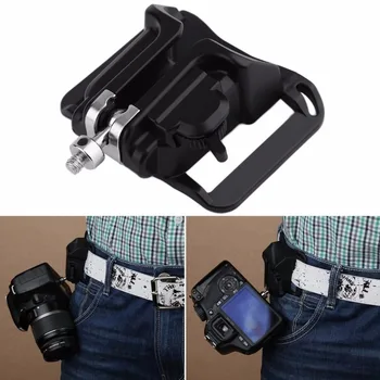 Universal Camera Waist Belt Buckle Quick Strap Holster Hanger Button Mount Fast Loading For All DSLR SLR Video Camera Drop Ship
Universal Camera Waist Belt Buckle Quick Strap Holster Hanger Button Mount Fast Loading For All DSLR SLR Video Camera Drop Ship
