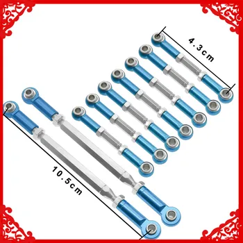 Alloy steel tie rod set for rc hobby model car 1-10 Wltoys K949 10428 Horizon Vaterra Hammers VTR03013 etc upgraded parts
Alloy steel tie rod set for rc hobby model car 1-10 Wltoys K949 10428 Horizon Vaterra Hammers VTR03013 etc upgraded parts