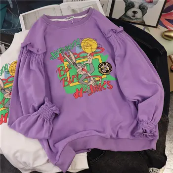 New Arrival 2020 Autumn Crew Neck Long Sleeve Cotton Sweatshirt Oversize Pullovers Cartoon Print Casual Hoodie Women Tops
New Arrival 2020 Autumn Crew Neck Long Sleeve Cotton Sweatshirt Oversize Pullovers Cartoon Print Casual Hoodie Women Tops