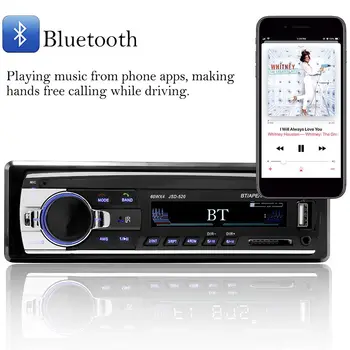 Jus Car Radio 1 Din 12V car stereo Bluetooth MP3 Music Player USB Input TF Card Autoradio With Remote Control
Jus Car Radio 1 Din 12V car stereo Bluetooth MP3 Music Player USB Input TF Card Autoradio With Remote Control