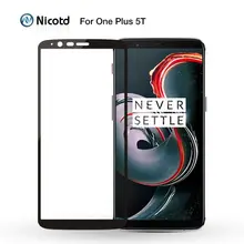 For One plus 5T Tempered Glass for OnePLus 3 3T Screen Protector 2 5D Full Cover Protective for OnePlus 5 8T Nord N100 1 N10 5G