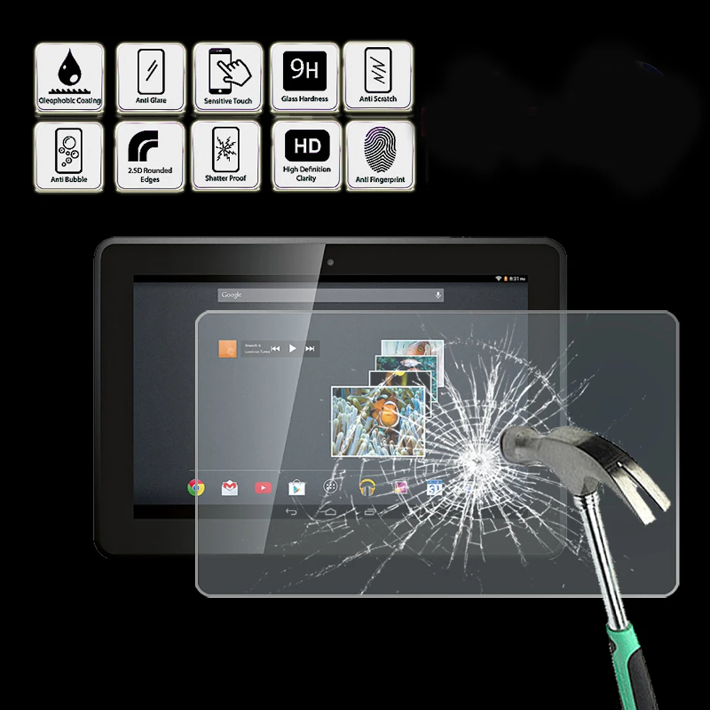 Tablet Tempered Glass Screen Protector Cover for Gigaset QV1030 10.1" - Anti Fingerprint Screen Film Protector Guard Cover
Tablet Tempered Glass Screen Protector Cover for Gigaset QV1030 10.1" - Anti Fingerprint Screen Film Protector Guard Cover