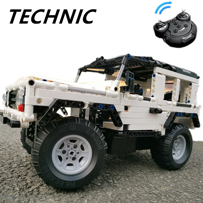 533Pcs MOC Technic Series SUV Remote Control Building Blocks 2.4G RC Car Off-Road Vehicle DIY Bricks Boys Toys For Children Gift
533Pcs MOC Technic Series SUV Remote Control Building Blocks 2.4G RC Car Off-Road Vehicle DIY Bricks Boys Toys For Children Gift
