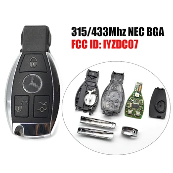ME001 3button Smart remote car key 315/434Mhz IYZDC07 for Mercedes Benz year 2000+ NEC BGA keyless
ME001 3button Smart remote car key 315/434Mhz IYZDC07 for Mercedes Benz year 2000+ NEC BGA keyless