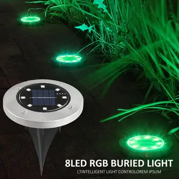 1/4pc LED Colorful Solar Power Buried Light Waterproof Intelligent Control Under Ground Lamp Floor Lawn Garden Decoration
1/4pc LED Colorful Solar Power Buried Light Waterproof Intelligent Control Under Ground Lamp Floor Lawn Garden Decoration