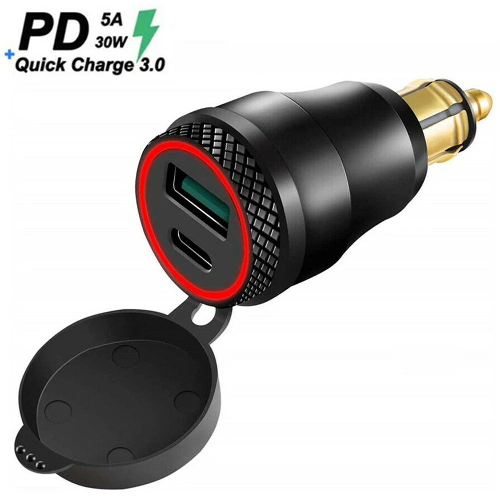 1pc Waterproof Type C + USB Power Socket Charger For BMW Motorcycle DIN Plug Adapter
1pc Waterproof Type C + USB Power Socket Charger For BMW Motorcycle DIN Plug Adapter