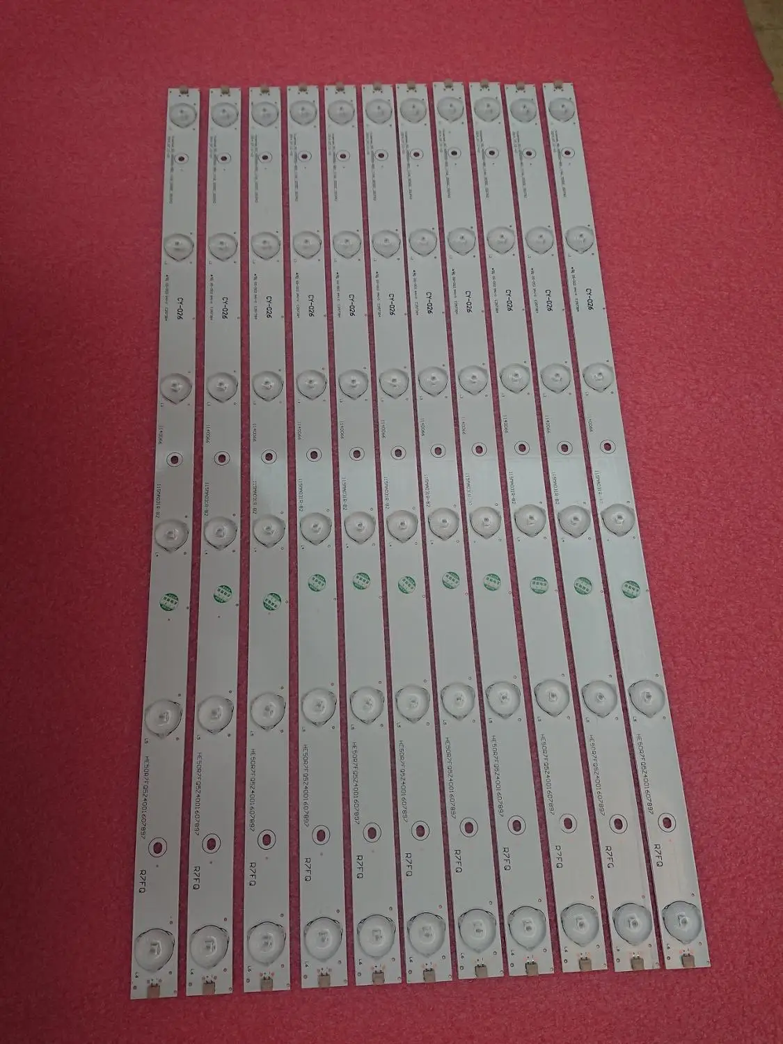 New 11 PCS/set 6LEDs 503mm LED backlight strip for Hisense HD500DU-B01 RSAG7.820.6311/ROH LED50EC620CA
New 11 PCS/set 6LEDs 503mm LED backlight strip for Hisense HD500DU-B01 RSAG7.820.6311/ROH LED50EC620CA