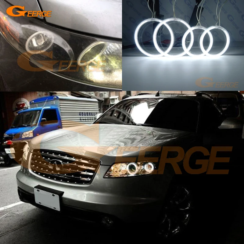 Для INFINITI S50 FX35 FX45 2003 2004 2005 2006 2007 2008 отличный ультра яркий CCFL ангельские глазки