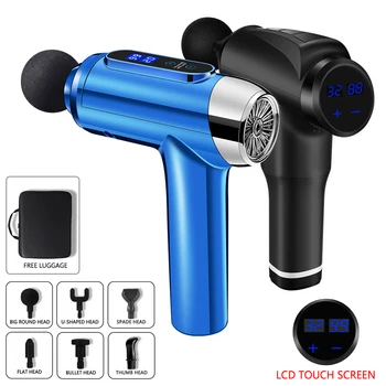 Electric Body Head Massager Impact Muscle Massage Physiotherapy Massage Gun Massager for Neck and Back Relaxer Massager Gun
Electric Body Head Massager Impact Muscle Massage Physiotherapy Massage Gun Massager for Neck and Back Relaxer Massager Gun