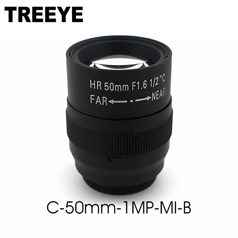 Megapixel C Mount 1MP 50mm Manual Iris Lens for HD CCTV Security DSLR Camera F1.6 1/2" inch Image Format Size Metal
Megapixel C Mount 1MP 50mm Manual Iris Lens for HD CCTV Security DSLR Camera F1.6 1/2" inch Image Format Size Metal