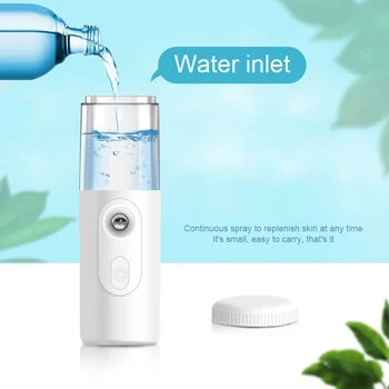 USB Nano Facial Mister Handy Cool Mist Spray Machine Face Hydration Sprayer Face Steamer Moisturizing Skin Care Makeup Tool Kits
USB Nano Facial Mister Handy Cool Mist Spray Machine Face Hydration Sprayer Face Steamer Moisturizing Skin Care Makeup Tool Kits