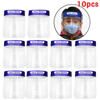 1pc/10pcs Face Shields Kids Children Full Face Cover Protective Shield Clear Visor Anti-Fog Dust-Proof Protection Goggles
1pc/10pcs Face Shields Kids Children Full Face Cover Protective Shield Clear Visor Anti-Fog Dust-Proof Protection Goggles