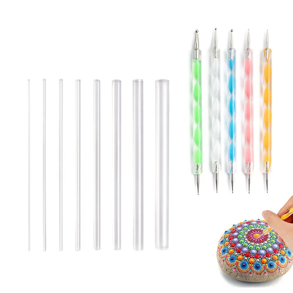 13PCS Mandala Dotting Tools Set Pen Dotting Tools Mandala Stencil Ball Stylus Paint Tray for Painting Rocks, Coloring, Drawing
13PCS Mandala Dotting Tools Set Pen Dotting Tools Mandala Stencil Ball Stylus Paint Tray for Painting Rocks, Coloring, Drawing