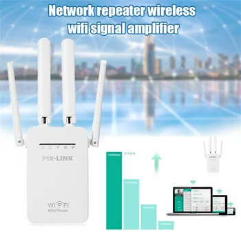 WiFi Extender Range Signal Booster Wireless Dual-Band Network Repeater 300Mbps home routing convenient wireless repeater
WiFi Extender Range Signal Booster Wireless Dual-Band Network Repeater 300Mbps home routing convenient wireless repeater