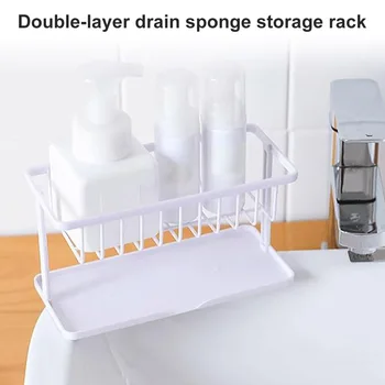 2 Layer Sponge Sink Holder Bath Ball Drain Rack Kitchen Bathroom Storage Shelf Strainer Organizer
2 Layer Sponge Sink Holder Bath Ball Drain Rack Kitchen Bathroom Storage Shelf Strainer Organizer