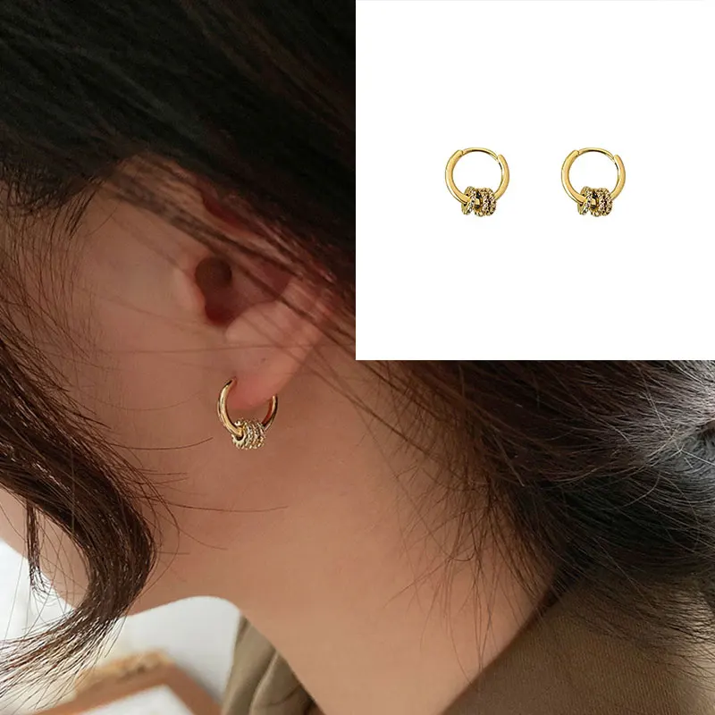 Statement Hoop Earrings Cold Wind Drop Earrings Trendy Circle Round Simple Three Circle Zircon Rhinestone Hoop Earrings Jewelry
Statement Hoop Earrings Cold Wind Drop Earrings Trendy Circle Round Simple Three Circle Zircon Rhinestone Hoop Earrings Jewelry