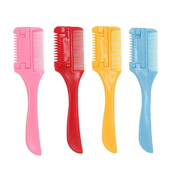 New 1 PC Random Color Multifunctional Professional Hair Cutting Comb Mountable Razor Comb Hair Thinning Shaper Grooming Comb
New 1 PC Random Color Multifunctional Professional Hair Cutting Comb Mountable Razor Comb Hair Thinning Shaper Grooming Comb