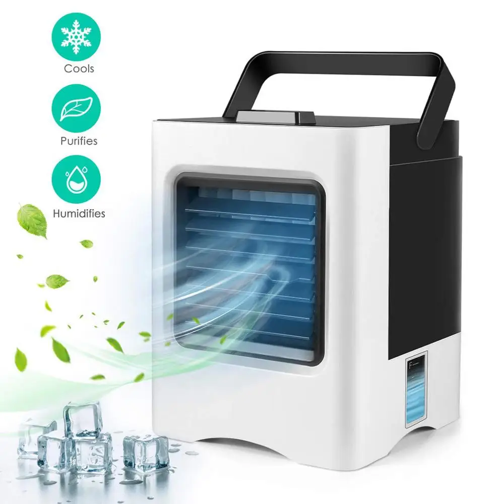 Portable Air Conditioner Fan Usb Charging 4 In 1 Mini Air Cooler Portable Small Air-conditioning Personal Air Cooler
Portable Air Conditioner Fan Usb Charging 4 In 1 Mini Air Cooler Portable Small Air-conditioning Personal Air Cooler