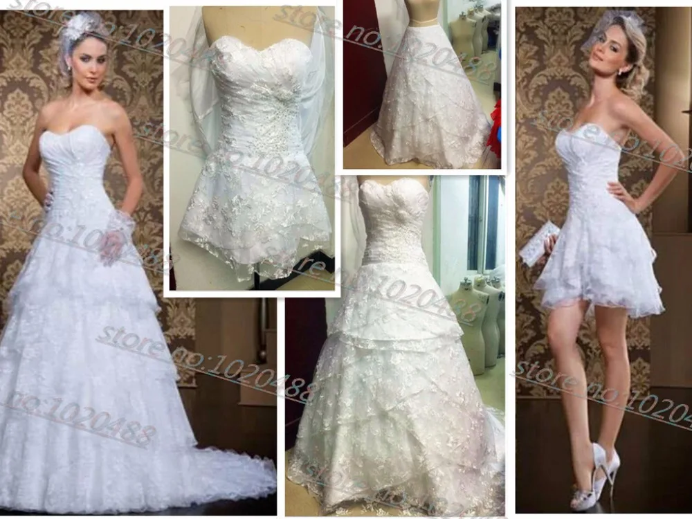 actual lmages vestido de noiva special Two In One lace 2018 hot sale bridal gown removable skirt mother of the bride dresses
actual lmages vestido de noiva special Two In One lace 2018 hot sale bridal gown removable skirt mother of the bride dresses
