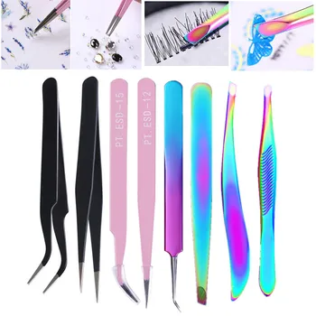 Nail Rhinestone Picker Eyelash Nippers Tweezer Straight Curved Nail Art Tool Nail Tweezer Stainless Steel Design Tool
Nail Rhinestone Picker Eyelash Nippers Tweezer Straight Curved Nail Art Tool Nail Tweezer Stainless Steel Design Tool