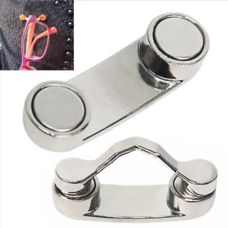 Fashion Multi-function Portable Clothes Clip Magnetic Hang Buckle Magnet Glasses Headset Line Clips
Fashion Multi-function Portable Clothes Clip Magnetic Hang Buckle Magnet Glasses Headset Line Clips