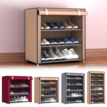 Multi Tiers Dust Proof Portable Steel Stackable Storage Non-Woven Fabric Shoe Stands Organizer Closet Home Holder Shelf Cabinet
Multi Tiers Dust Proof Portable Steel Stackable Storage Non-Woven Fabric Shoe Stands Organizer Closet Home Holder Shelf Cabinet