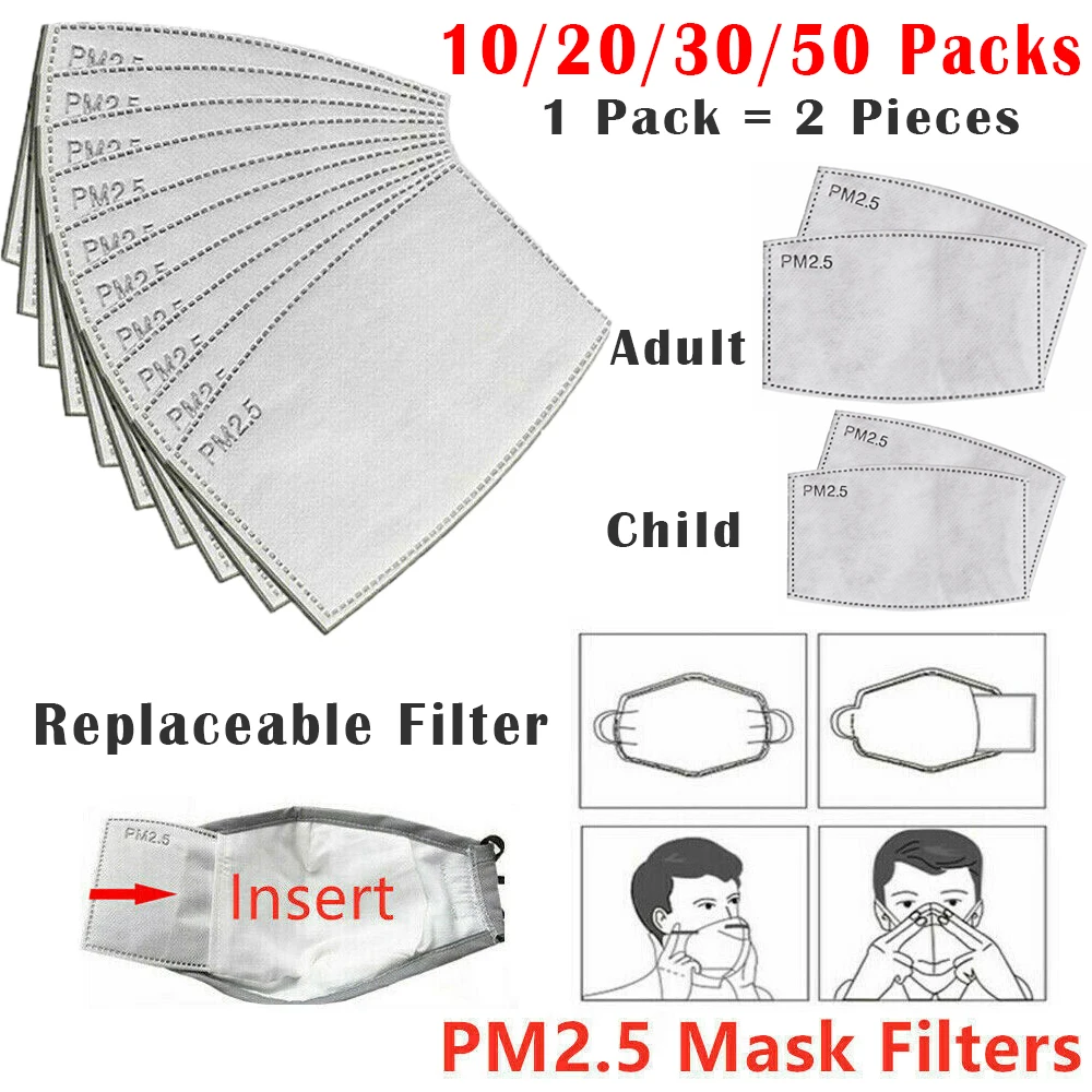 20/40/60/100PCS Anti Pollution PM2.5 Mouth Mask Dust Respirator Anti Haze Paper Filters Mouth Muffle Bacteria Proof Breath Valve
20/40/60/100PCS Anti Pollution PM2.5 Mouth Mask Dust Respirator Anti Haze Paper Filters Mouth Muffle Bacteria Proof Breath Valve