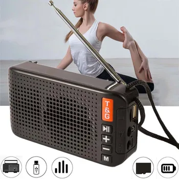 Portable FM Radio Mini Solar Bluetooth 5.0 Speaker with LED Flashlight Support Handsfree TF Card U Disk MP3 Player
Portable FM Radio Mini Solar Bluetooth 5.0 Speaker with LED Flashlight Support Handsfree TF Card U Disk MP3 Player