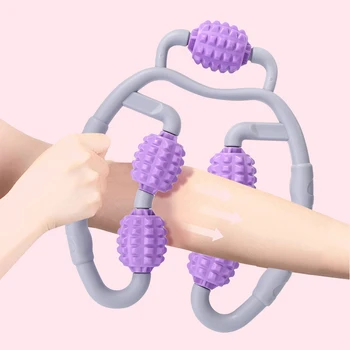 5 Wheels Massage Roller Ring Relaxer Thin Leg Muscle Foam Shaft Hand Arms Neck Massage Muscle Massage Tool Body Exercising
5 Wheels Massage Roller Ring Relaxer Thin Leg Muscle Foam Shaft Hand Arms Neck Massage Muscle Massage Tool Body Exercising