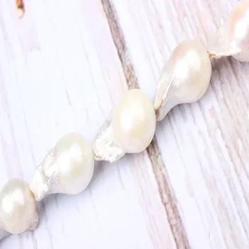 20X12MM Natural Freshwater Pearl High Quality 15.7" Punched Loose Beads Irregular Shape Jewelry DIY Women Necklace Bracelet
20X12MM Natural Freshwater Pearl High Quality 15.7" Punched Loose Beads Irregular Shape Jewelry DIY Women Necklace Bracelet