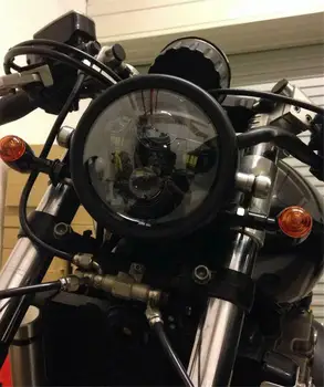 Motorcycle 5.75\\\" LED Headlight Shell Bucket Housing Mount Bracket Cover Black Package Includes
Motorcycle 5.75\\\" LED Headlight Shell Bucket Housing Mount Bracket Cover Black Package Includes