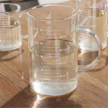 350-1000ml Heat-Resistant Glass Measuring Cup with Handle Multi-function Jug Scale Cup Glass With Bamboo Cover for Baking Drink
350-1000ml Heat-Resistant Glass Measuring Cup with Handle Multi-function Jug Scale Cup Glass With Bamboo Cover for Baking Drink