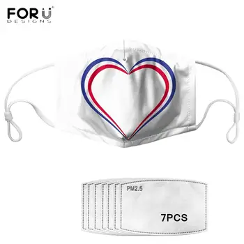 FORUDESIGNS I Love France Heart Pattern Unisex Anti-dust Mask with 7Pcs Filters Reusable Breathable Face Mask Anti Haze Masks
FORUDESIGNS I Love France Heart Pattern Unisex Anti-dust Mask with 7Pcs Filters Reusable Breathable Face Mask Anti Haze Masks