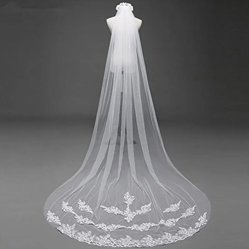 Halloween Christmas Queen Cosplay Accessories Wedding White Veil Head Dress Woman Princess Headdress 5 Meters Long Headwear
Halloween Christmas Queen Cosplay Accessories Wedding White Veil Head Dress Woman Princess Headdress 5 Meters Long Headwear