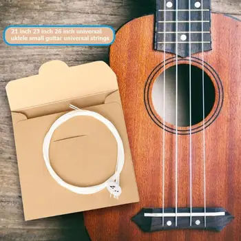 Hot Sale Strings Multi-function Portable 4x Nylon Ukulele String Replacement Part for 21 23 26 inch Stringed Instrument
Hot Sale Strings Multi-function Portable 4x Nylon Ukulele String Replacement Part for 21 23 26 inch Stringed Instrument