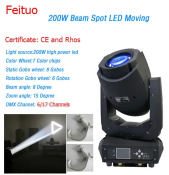 E- Feituo high quality 200W LED Spot Moving Head Light Beam Zoom Effect Party stage light
E- Feituo high quality 200W LED Spot Moving Head Light Beam Zoom Effect Party stage light
