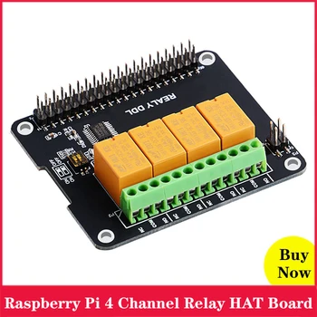 Raspberry Pi 4 Channel Relay HAT Extension Board for Raspberry Pi 4 3 Model B RPI 4B 3B 2B 3 B+ 
Raspberry Pi 4 Channel Relay HAT Extension Board for Raspberry Pi 4 3 Model B RPI 4B 3B 2B 3 B+
