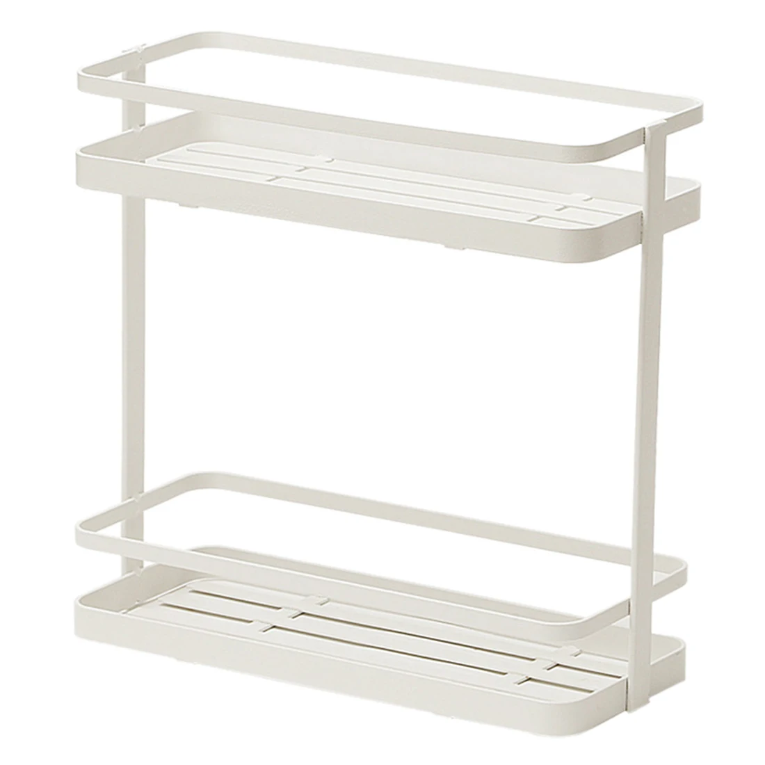 Double Layer Storage Rack Holder Multi-function Supporter Organizer for Home Kitchen - White
Double Layer Storage Rack Holder Multi-function Supporter Organizer for Home Kitchen - White