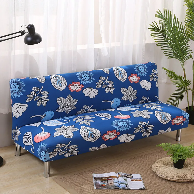 Blue Leaf Print Sofa Bed Cover All-inclusive Slipcover For Sofa Without Armrest No Handrail Sofa Covers 2 Seat Capa De Sofa
Blue Leaf Print Sofa Bed Cover All-inclusive Slipcover For Sofa Without Armrest No Handrail Sofa Covers 2 Seat Capa De Sofa