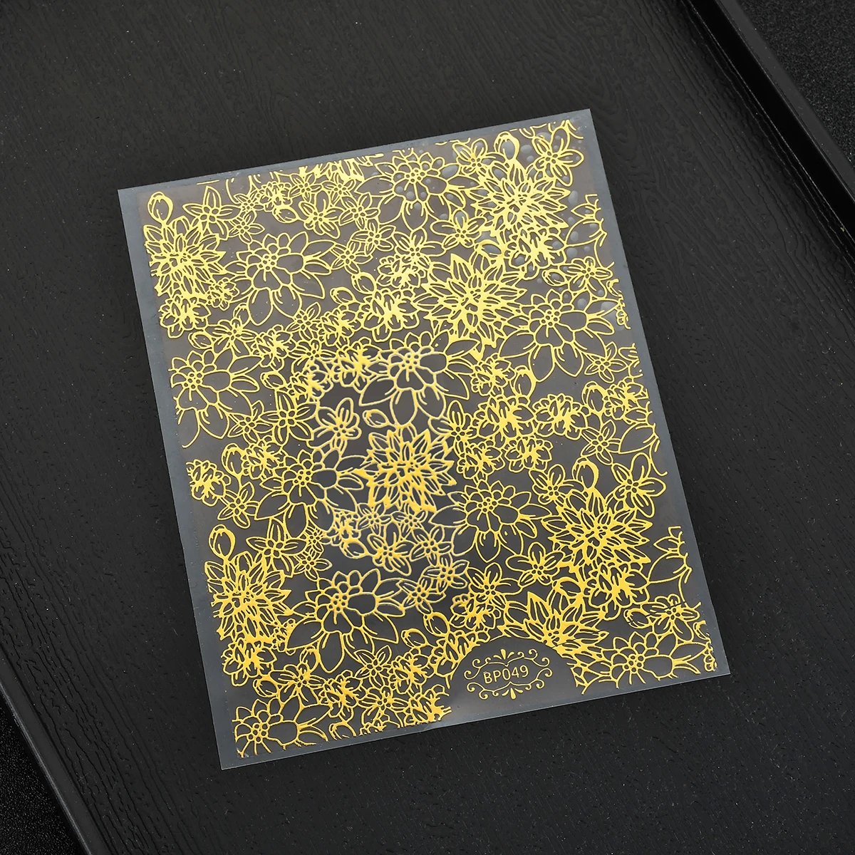 1 Sheet Golden Embossed Flowers Design Nail Art Stickers Blooming Flower Decals Tips Decoration DIY Nail Art Nail Sticker
1 Sheet Golden Embossed Flowers Design Nail Art Stickers Blooming Flower Decals Tips Decoration DIY Nail Art Nail Sticker