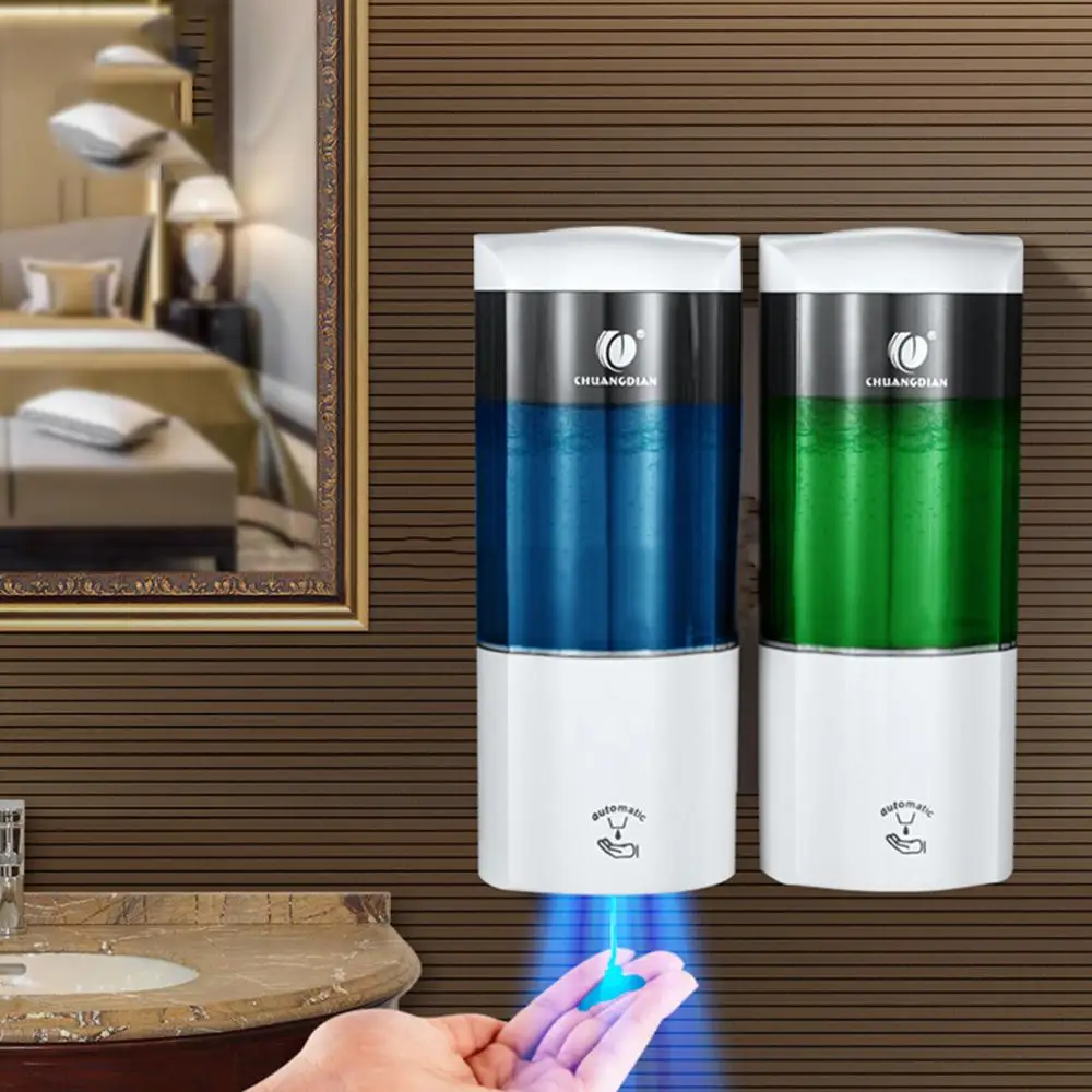500ML*2 Double Head Automatic Liquid Soap Dispenser Smart Sensor Touchless Kitchen Detergent Dispenser Shampoo Dispensers
500ML*2 Double Head Automatic Liquid Soap Dispenser Smart Sensor Touchless Kitchen Detergent Dispenser Shampoo Dispensers