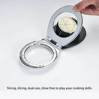 Egg Cutter Multifunctional Household Practical Zinc Alloy Egg Splitter Preserved Egg Segmentation Slicer Kitchen Tool Accessorie
Egg Cutter Multifunctional Household Practical Zinc Alloy Egg Splitter Preserved Egg Segmentation Slicer Kitchen Tool Accessorie