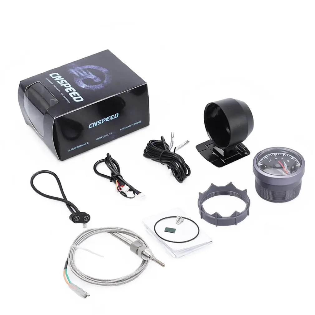 CNSPEED 2.5"/60mm 7 Colors Backlight Pointer Auto Car Exhaust Gas Temp Gauge Car Exhaust Temperature Meter
CNSPEED 2.5"/60mm 7 Colors Backlight Pointer Auto Car Exhaust Gas Temp Gauge Car Exhaust Temperature Meter