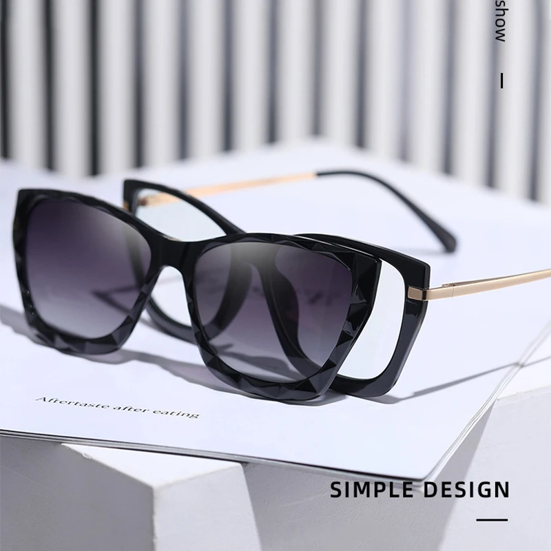 Square 2 in 1 Polarized Sunglasses Women 2021 Trend Magnet Double Lens Anti Blue Glasses Black Pink Drive Sun glasses Female
Square 2 in 1 Polarized Sunglasses Women 2021 Trend Magnet Double Lens Anti Blue Glasses Black Pink Drive Sun glasses Female