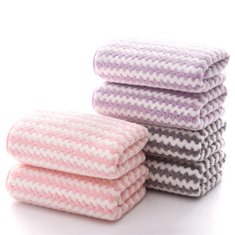4 Styles Microfiber Absorbent Towel Stripe Lattice Face Hand Thick Soft Bath Towels for Adults Quick-dry 35*75cm
4 Styles Microfiber Absorbent Towel Stripe Lattice Face Hand Thick Soft Bath Towels for Adults Quick-dry 35*75cm